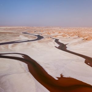 River in the heart of the desert